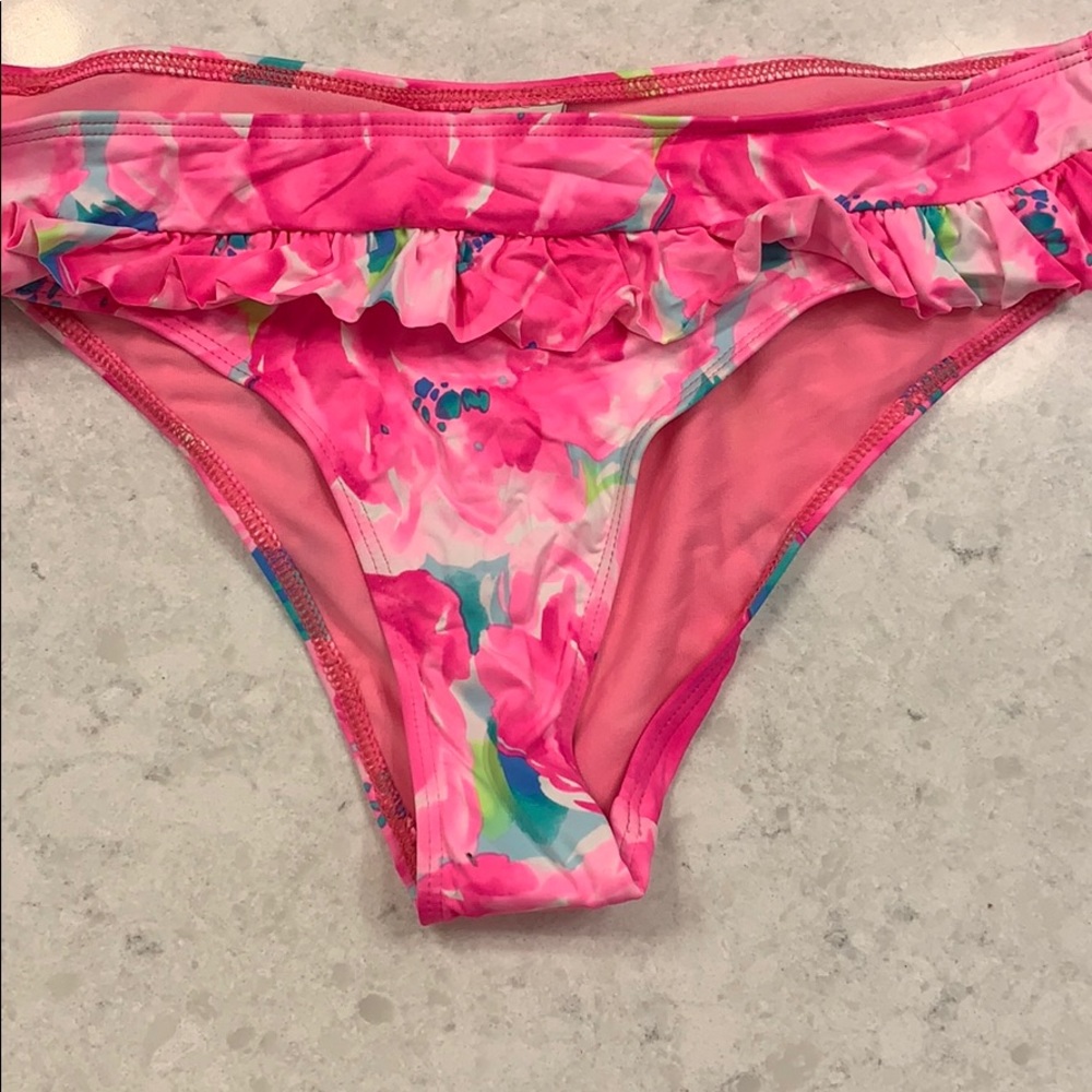 Floral Bathing Suit Bottom NEVER WORN